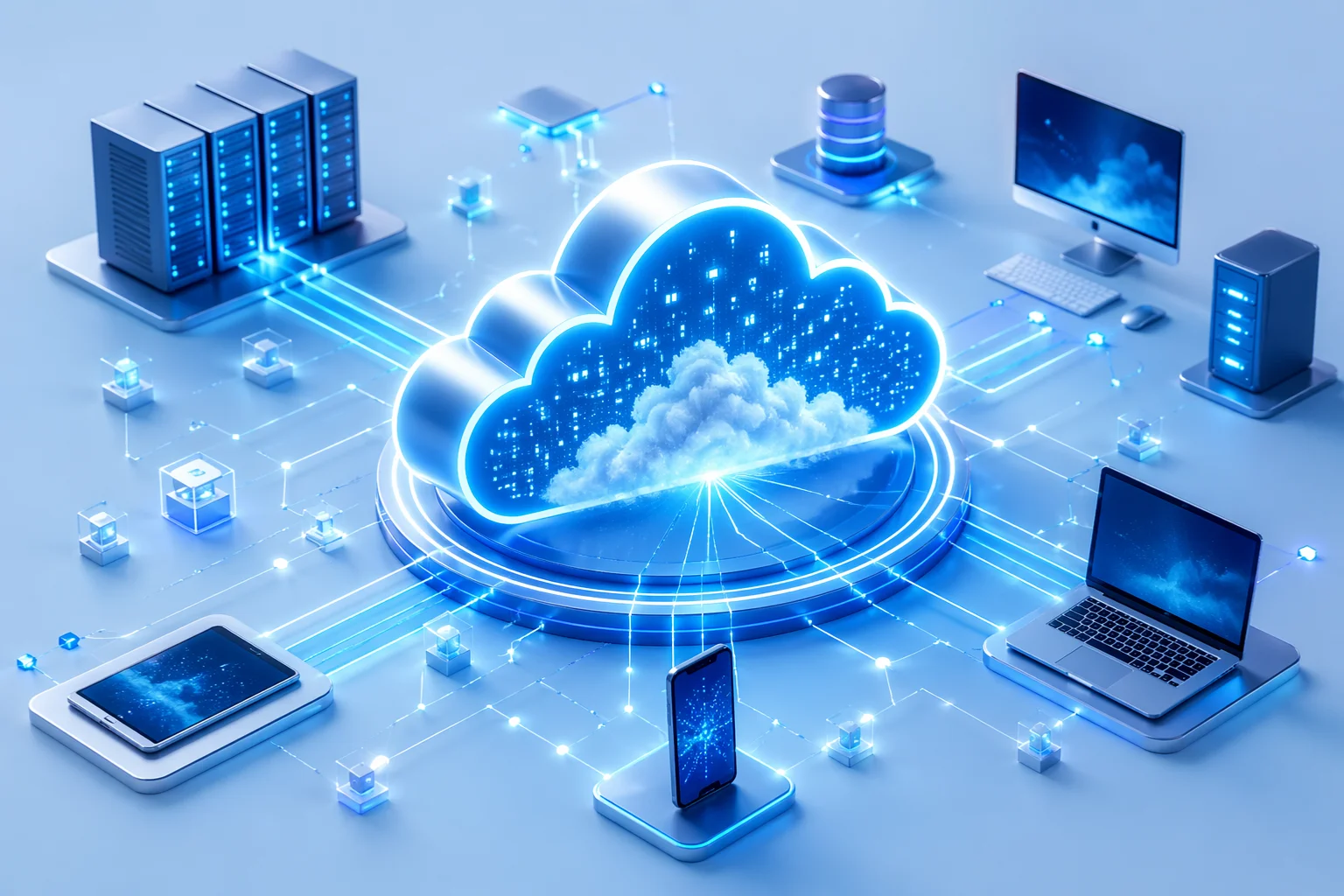 cloud computing explained types uses and benefits